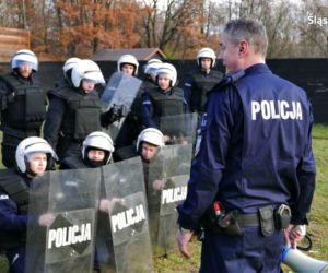 Policjanci z Bytomia szkolili się na strzelnicy