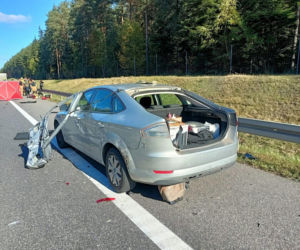 Śmiertelny wypadek na trasie S7 koło Ostojowa