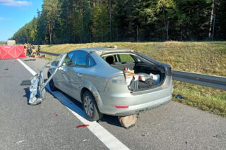 Śmiertelny wypadek na trasie S7 koło Ostojowa