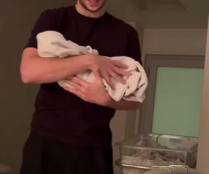 Albert Kosiński z synem