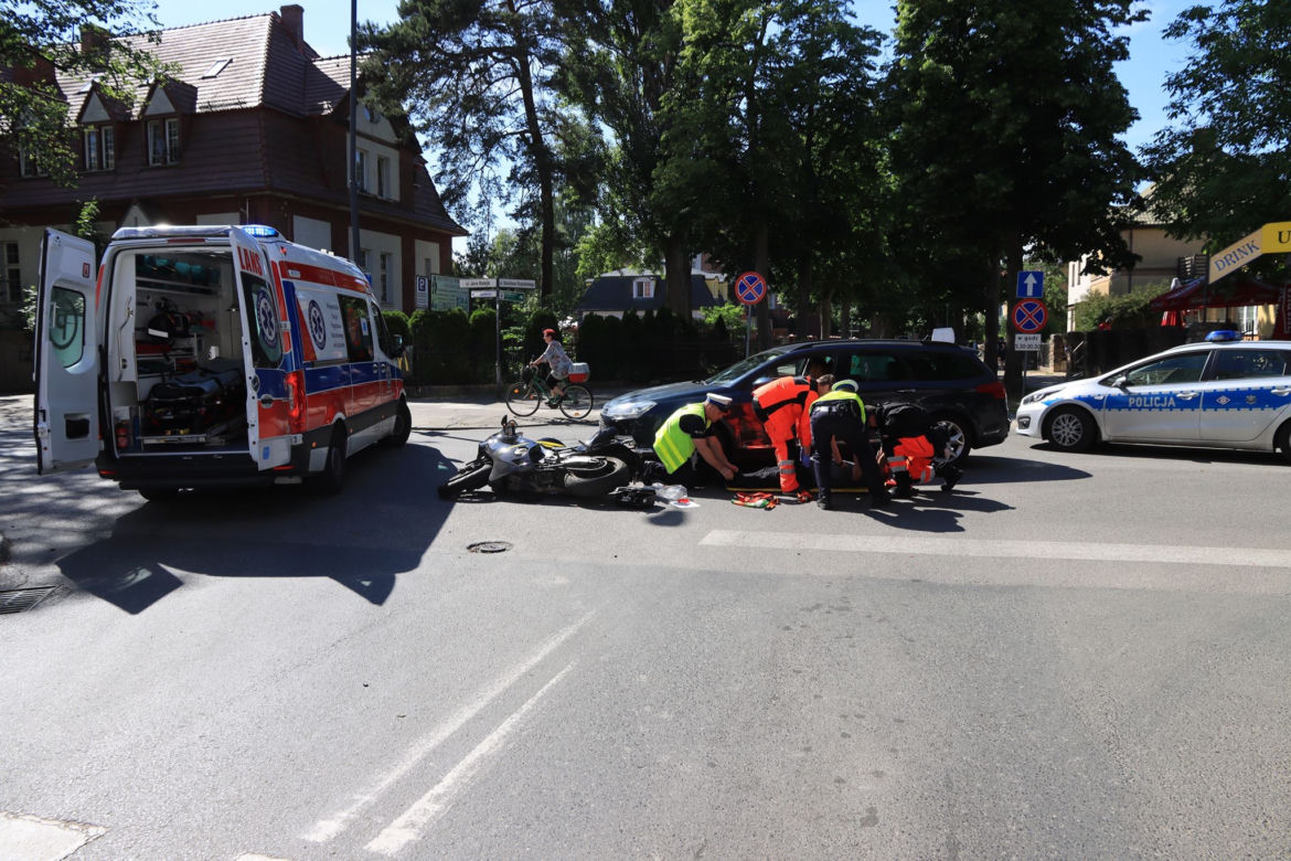 Wypadek w Świnoujściu