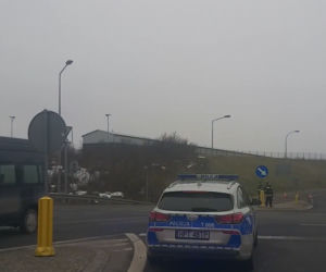 Wypadek na obwodnicy Olecka. Zderzyły się dwa samochody osobowe