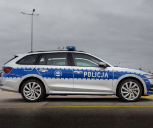 Policyjna Skoda Octavia iV