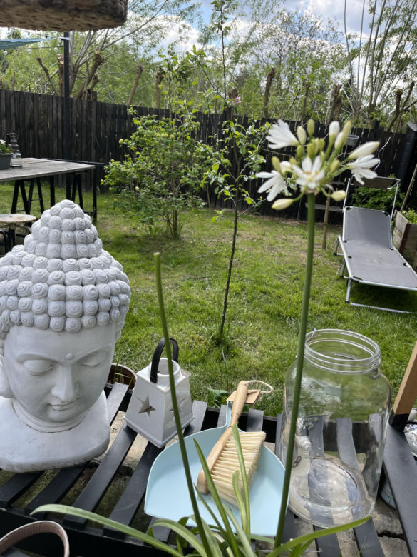 Ogród i taras. Dom w Tarnowskich Górach