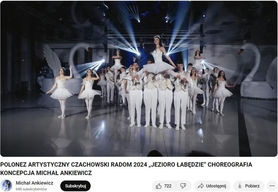 Takiego poloneza na studniówce jeszcze nie było! Maturzyści z Radomia zaskoczyli wszystkich
