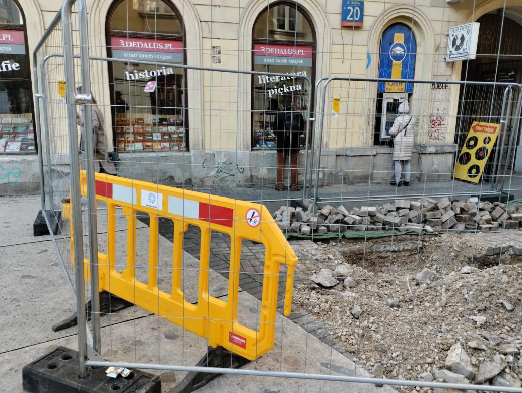 Przebudowa Chmielnej ruszyła