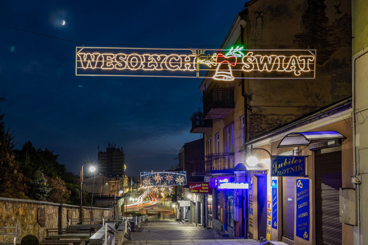 Uliczka "Wąska" w Ostrowcu Świętokrzyskim