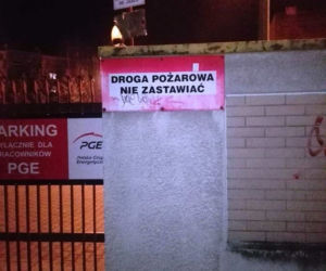 Jasło. Wandal z markerem wpadł dzięki miejskiemu monitoringowi