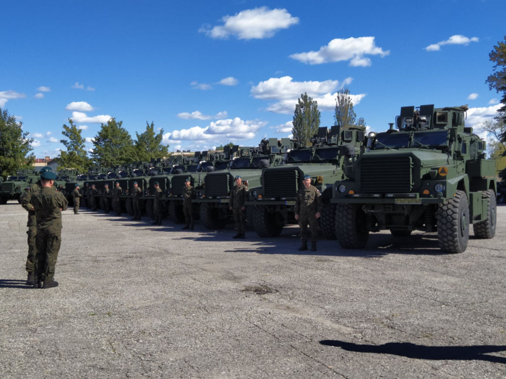 Premier Morawiecki w Siedlcach: oficjalne przekazanie 18. Dywizji Zmechanizowanej transporterów Cougar - 05.09.2022