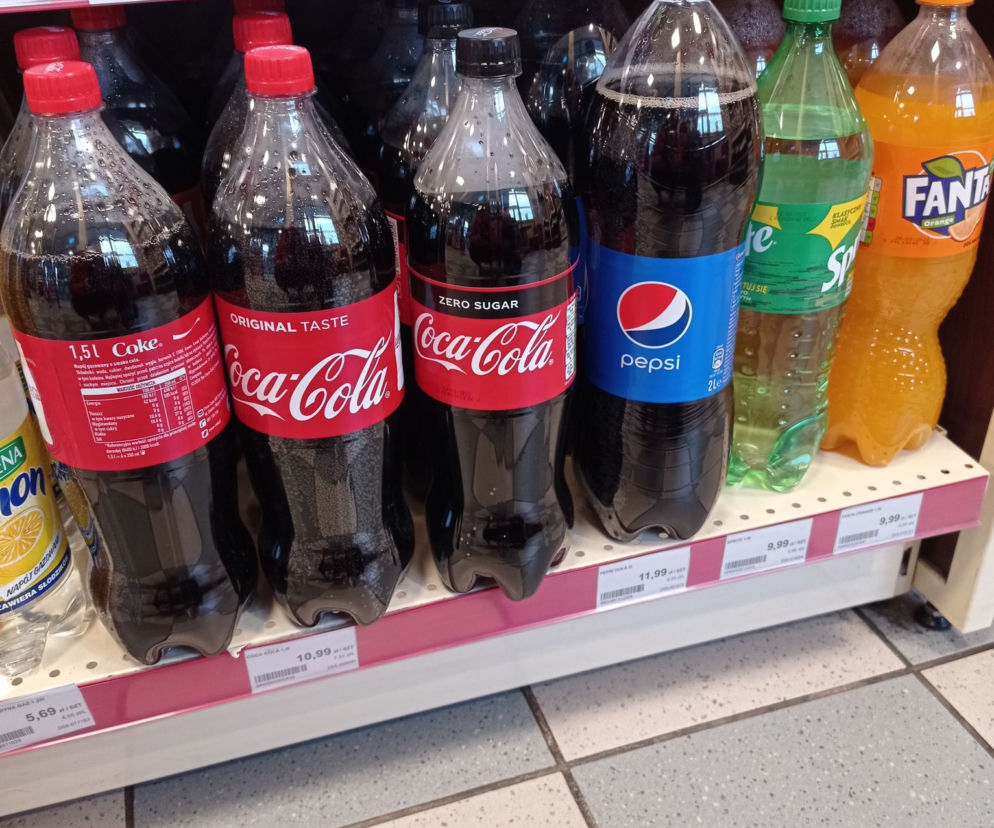 Coca Cola na stacji Orlen