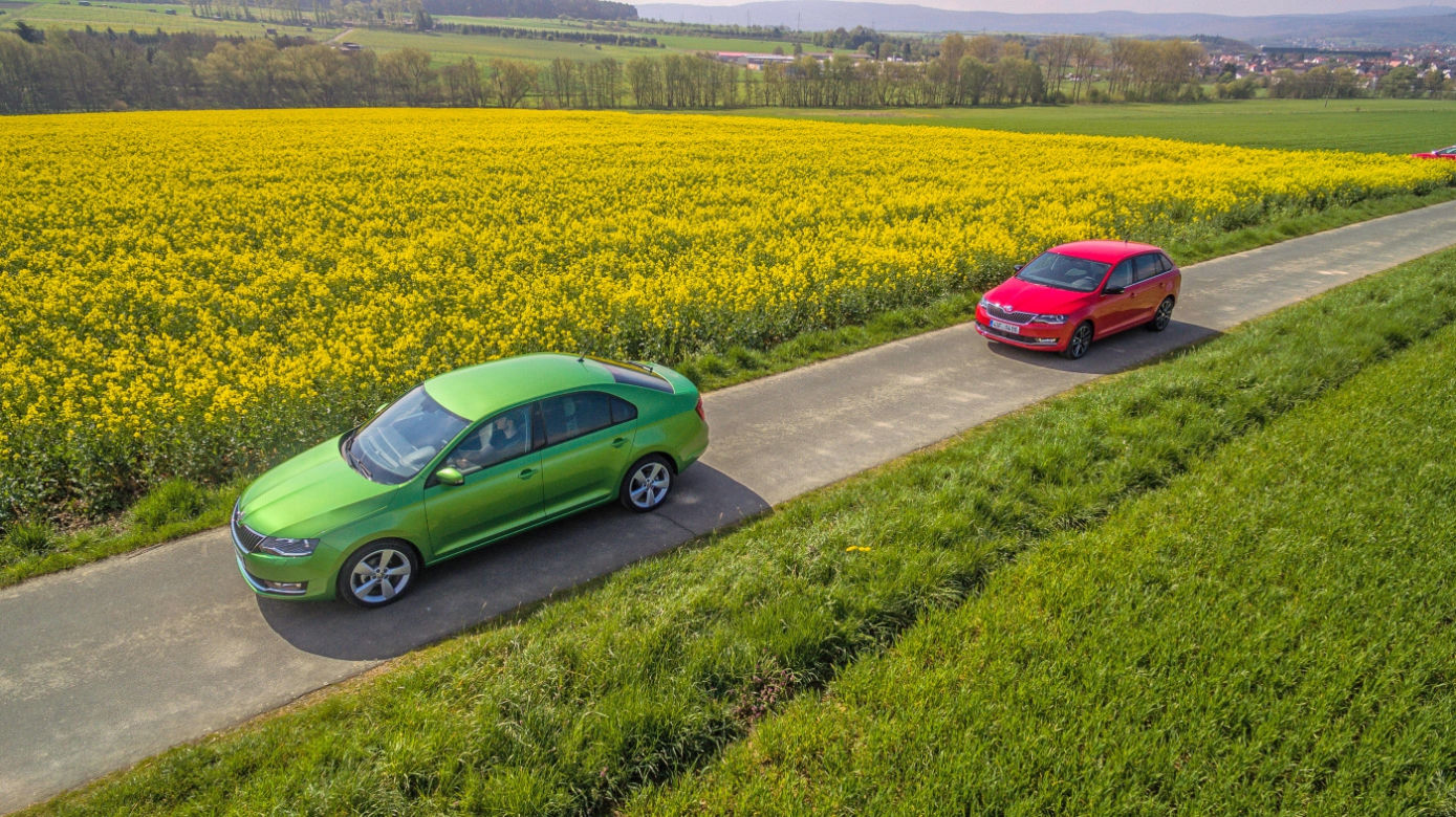 Skoda Rapid liftback lifting 2017