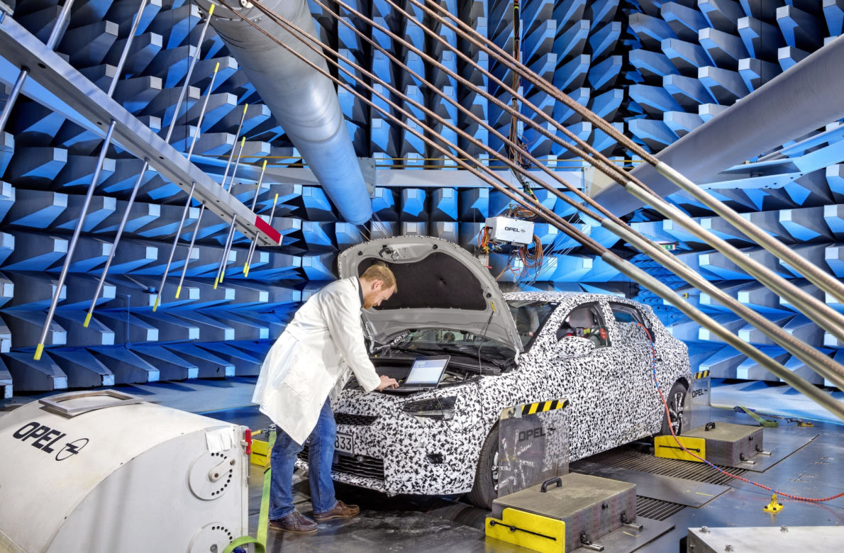 Opel Corsa szósta generacja podczas testów