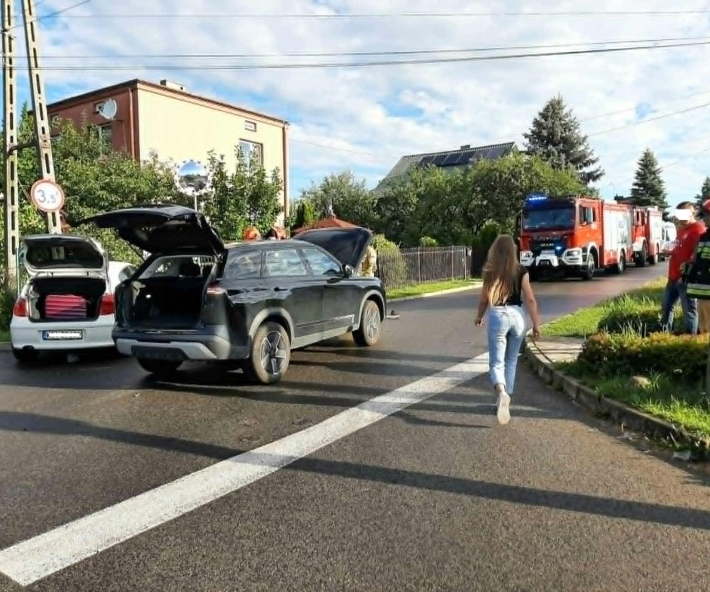 Wypadek na ulicy Żytniej w Starachowicach
