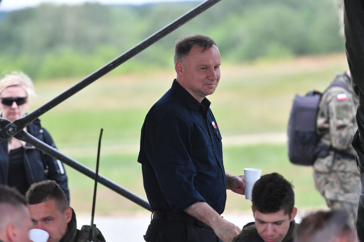 Prezydent Andrzej Duda w Drawsku Pomorskim