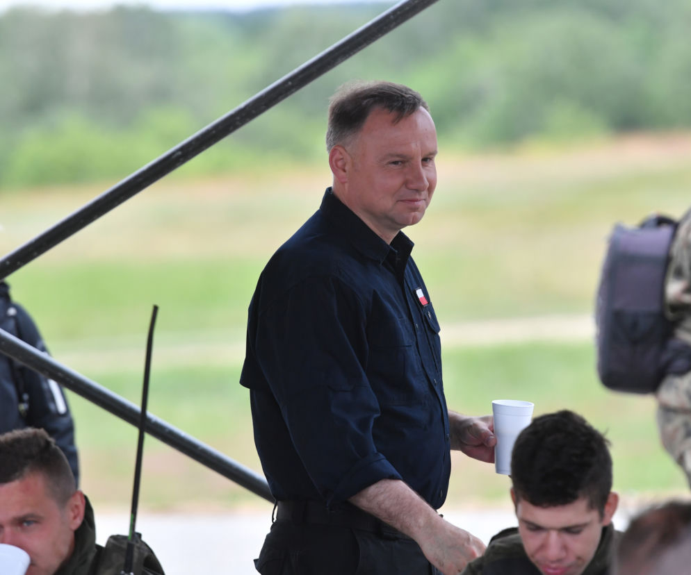 Prezydent Andrzej Duda w Drawsku Pomorskim