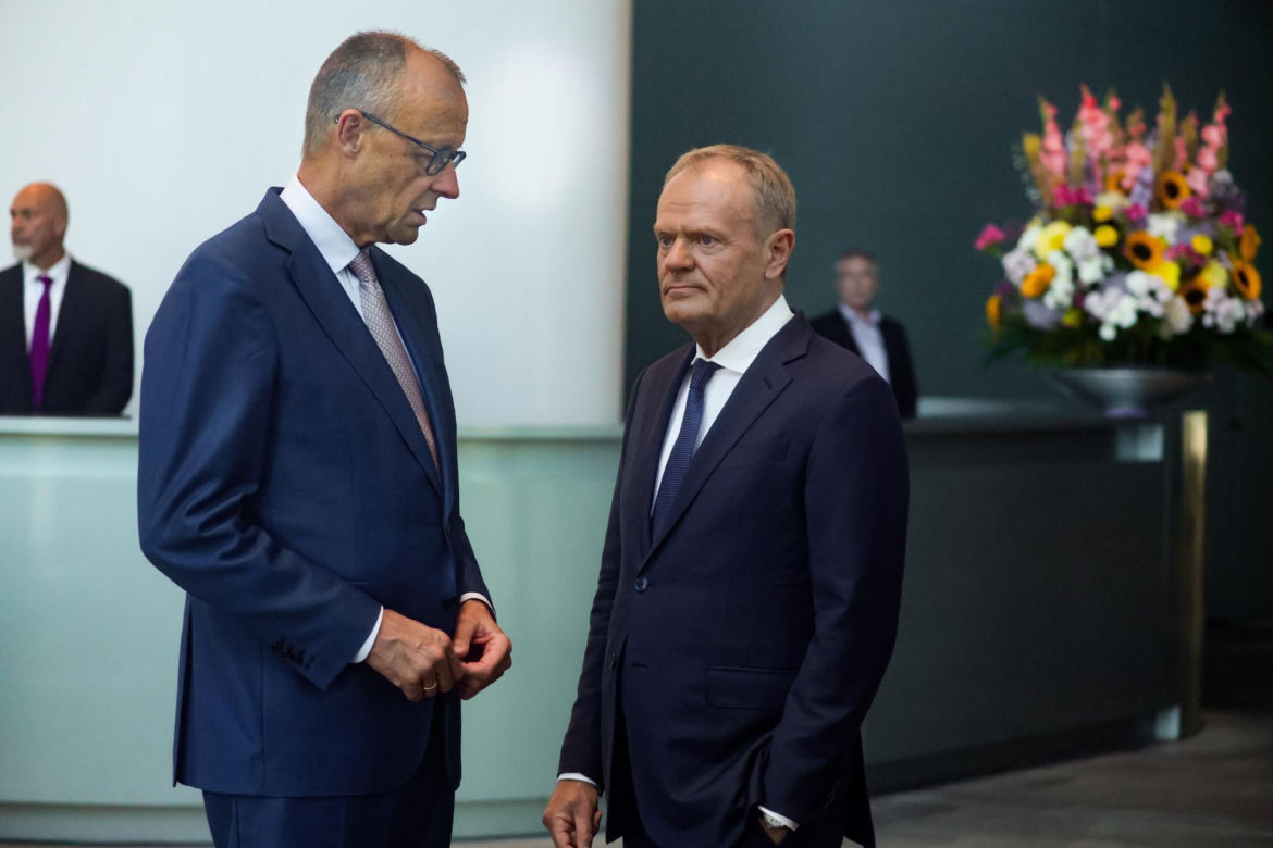 Donald Tusk, wizyta w Niemczech