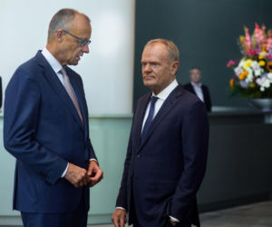 Donald Tusk, wizyta w Niemczech