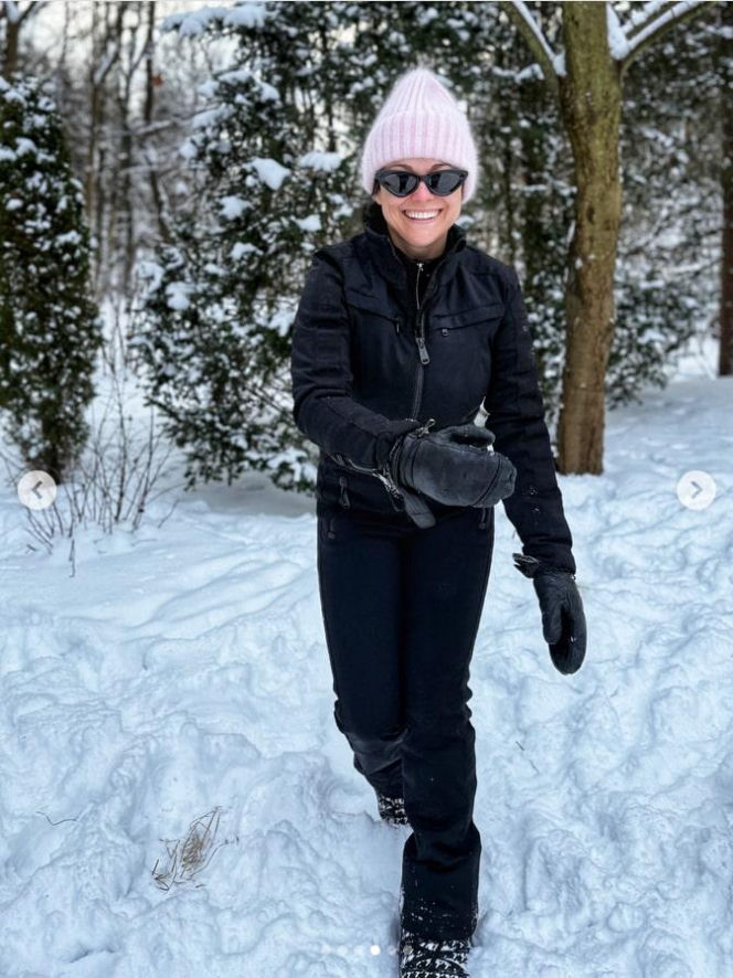 Zima jej nie zatrzymała. Cichopek wygina się na śniegu, a fani nie mogą oderwać wzroku