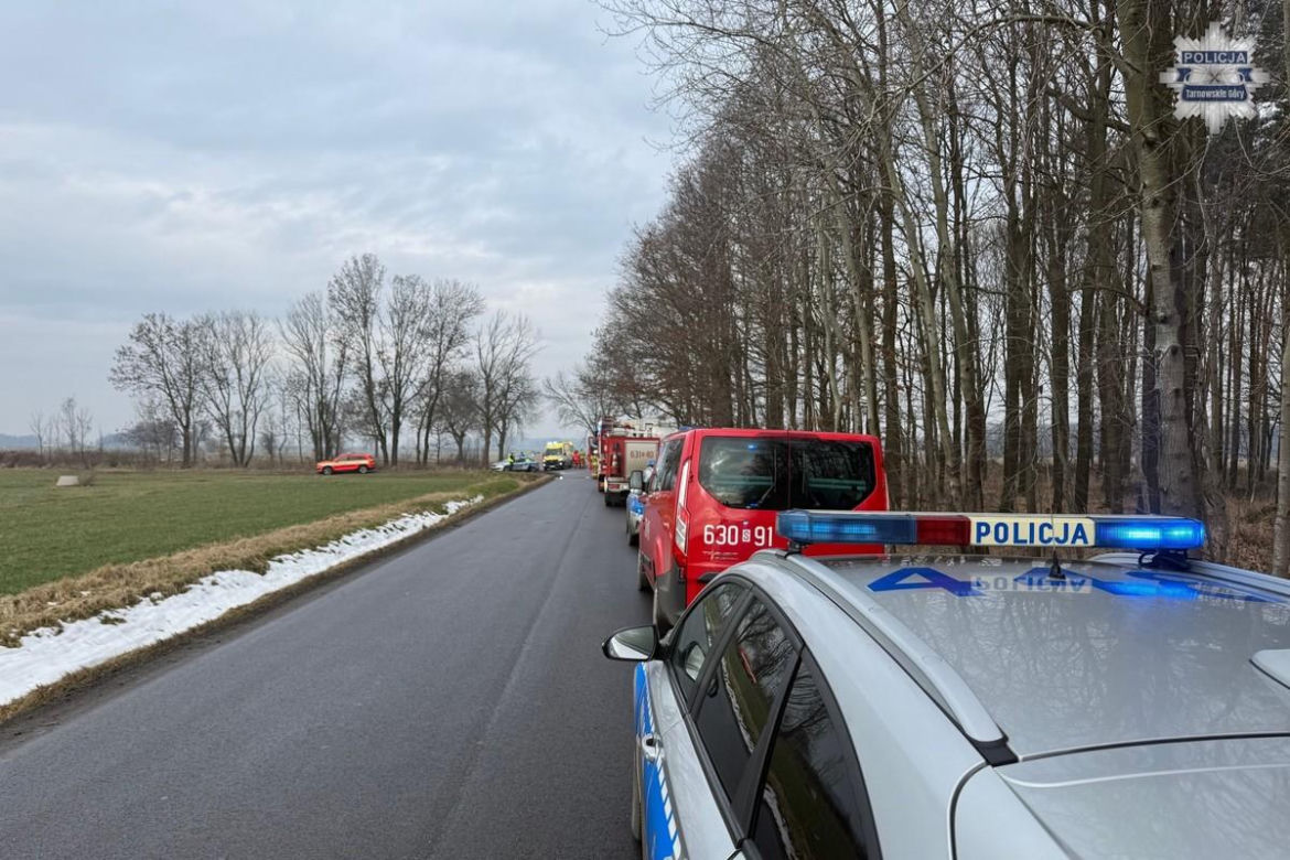 Tragiczny wypadek w pow. tarnogórskim