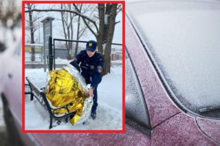 Dramatyczne sceny w Krakowie. Mężczyzna leżał w stanie agonalnym w zaparkowanym aucie