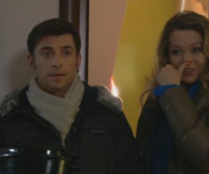 M jak miłość odc. 1056. Marek (Kacper Kuszewski), Anna (Tamara Arciuch)