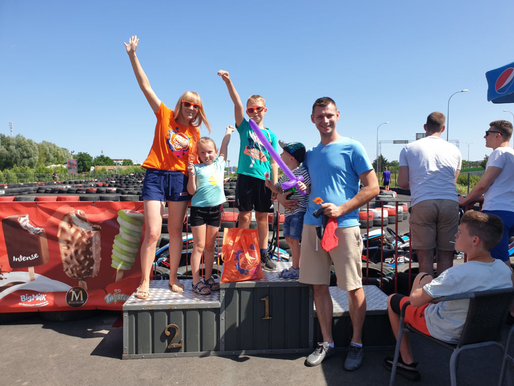 Eska Summer City na torze kartingowym Sadkarting