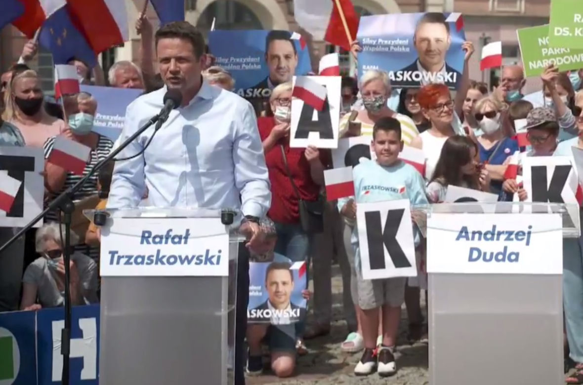 Rafał Trzaskowski w Skierniewicach