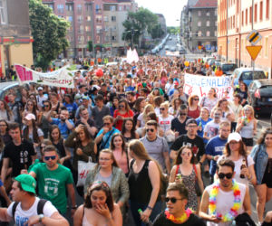 Korowód studentów przeszedł ulicami Szczecina