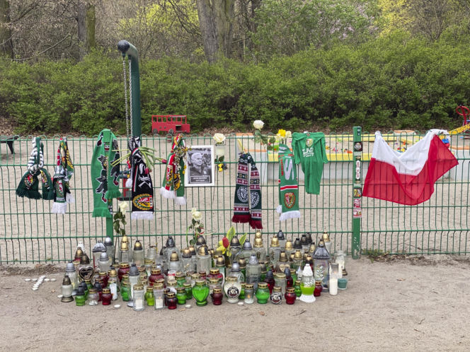 Śmierć Jacka Magiery. Znicze pod parkiem Grabiszyńskim