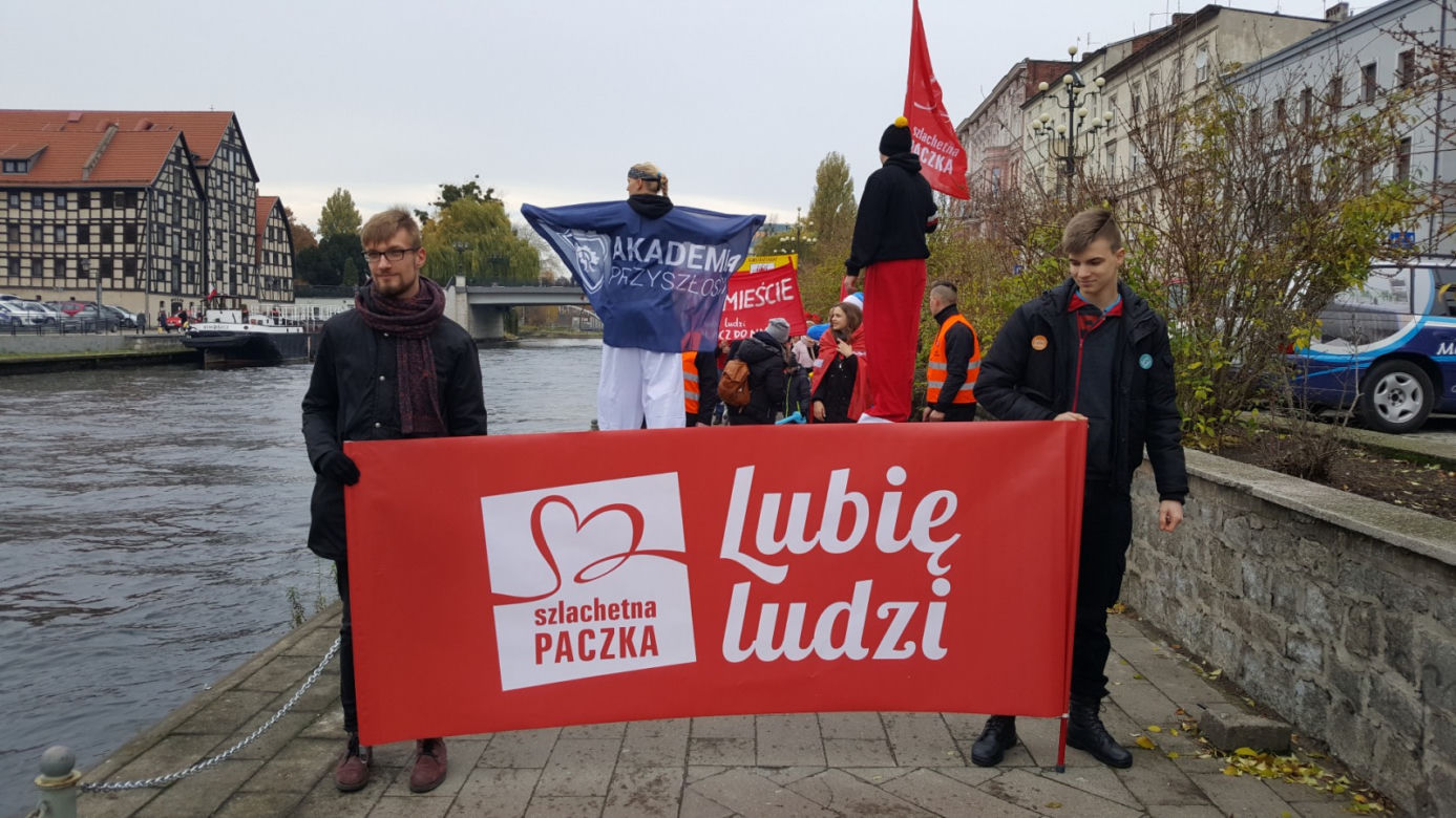 Marsz Szlachetnej Paczki przeszedł ulicami Bydgoszczy!