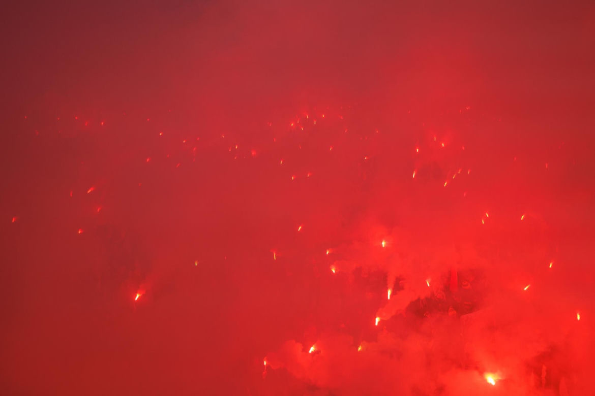 Karol Nawrocki wziął udział w Patriotycznej Pielgrzymce Kibiców na Jasnej Górze
