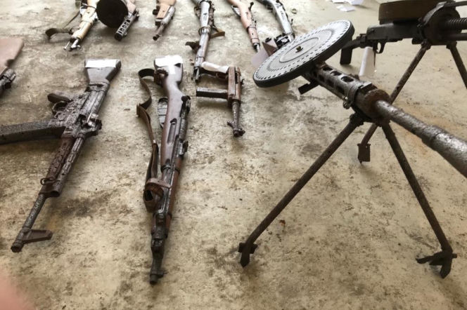 Ale arsenał! Nielegalna broń w rękach policji