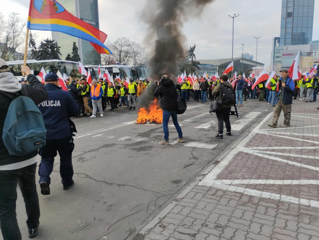 Protest rolników 