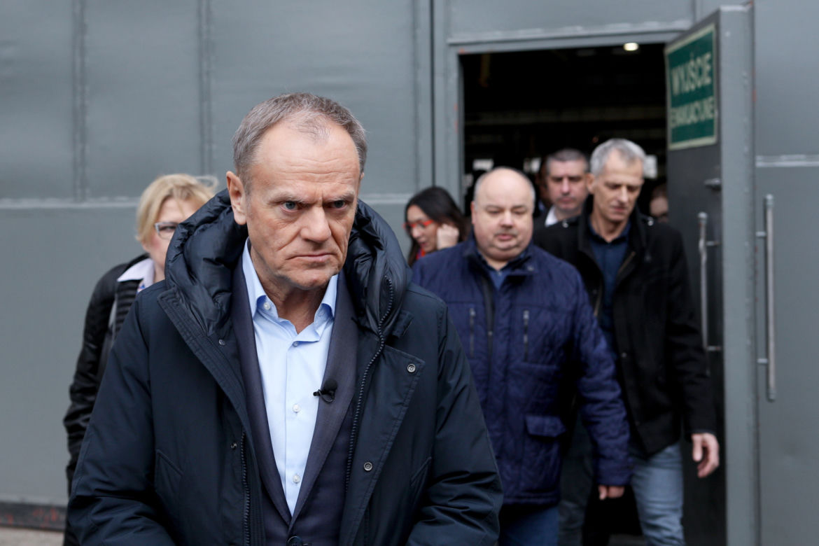 Donald Tusk w Rafako w Raciborzu