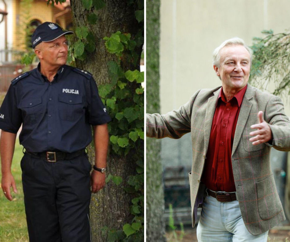 Arkadiusz Nadera jako policjant Stasiek Kotecki