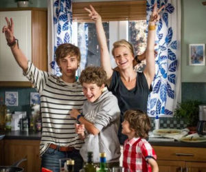 RODZINKA.pl 3. Natalia (Małgorzata Kożuchowska), Tomek (Maciej Musiał), Kuba (Adam Zdrójkowski), Kacper (Mateusz Pawłowski)