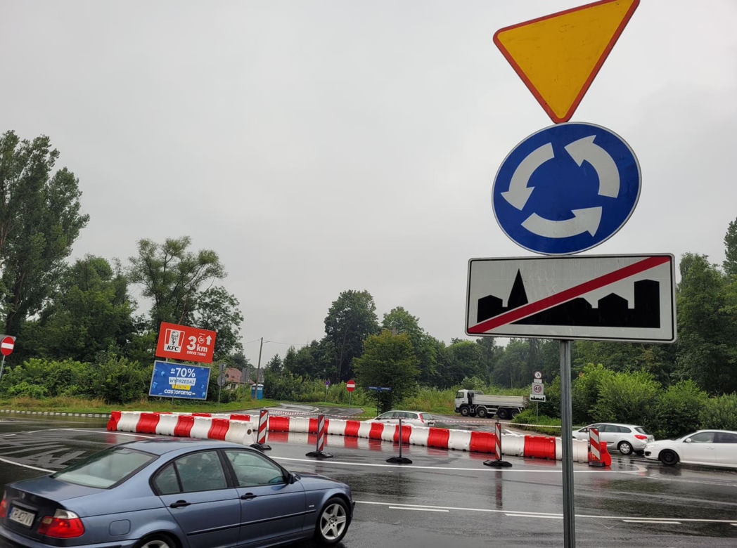 Zmodernizowane rondo na ul. Jasnogórskiej