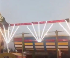 Rozpędzona karuzela z ludźmi runęła na oczach tłumu! Jedna osoba zginęła, 13 rannych