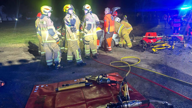 Wypadek na DK-2 pod Siedlcami