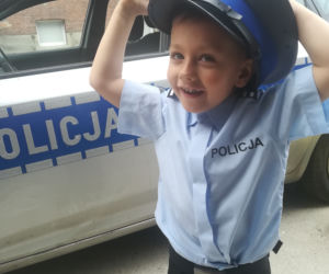 Policjanci spełnili marzenie 4-letniego Dorianka