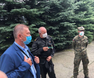 Koronawirus. W Nowym Sączu działa punkt poboru wymazów. Ruszyły badania przesiewowe