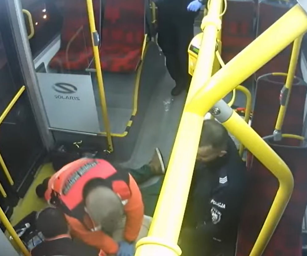 Reanimacja w autobusie