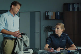 M jak miłość odc. 1906. Natalka (Dominika Suchecka), Adam Karski (Patryk Szwichtenberg)