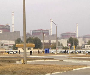 Atak na elektrownię atomową w Energodarze
