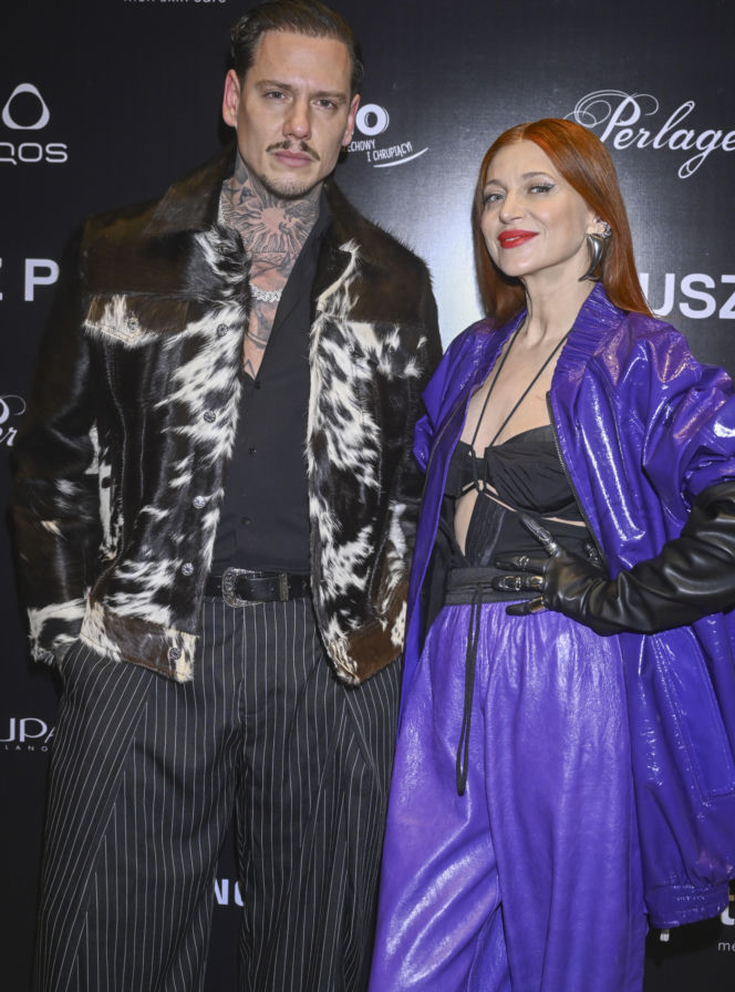 Gwiazdy na pokazie Mariusza Przybylskiego