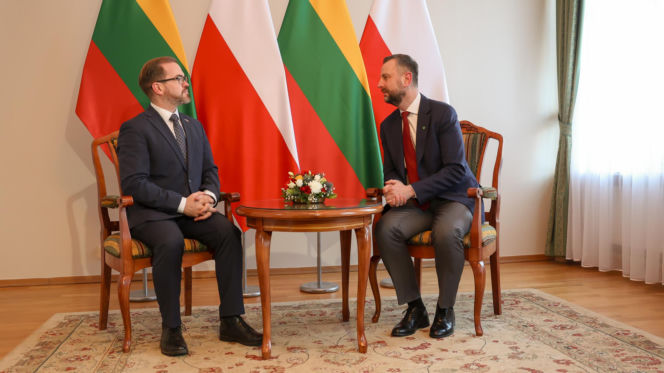 Spotkanie ministrów obrony Polski i Litwy