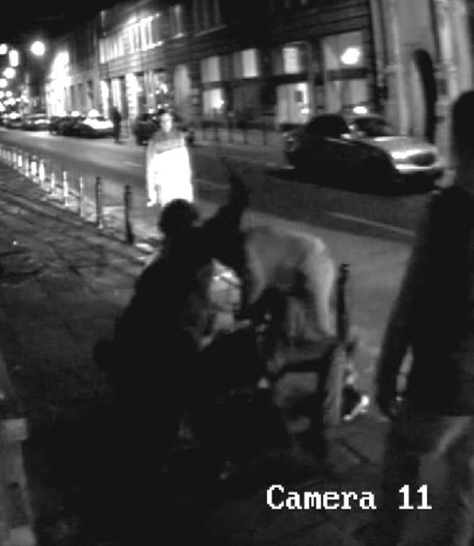 Wipler pobity przez policję