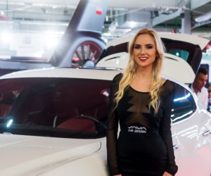 Hostessy na targach Warsaw Moto Show 2017