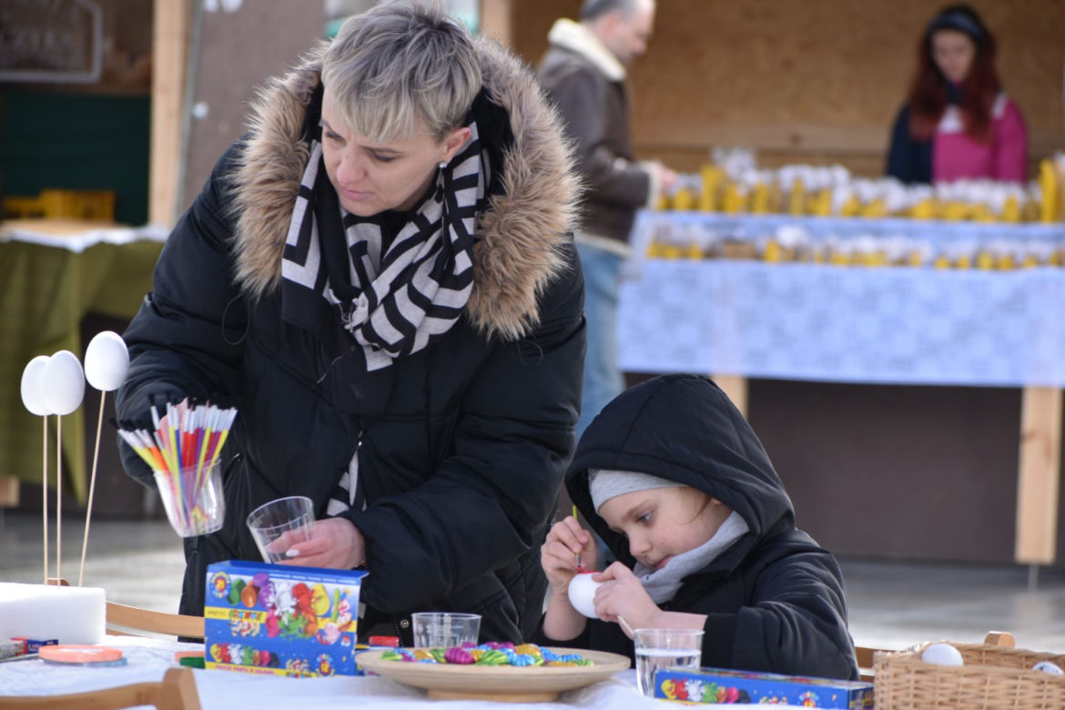 Jarmark Wielkanocny w Końskich. Były piękne palmy, malowanie pisanek i dużo atrakcji