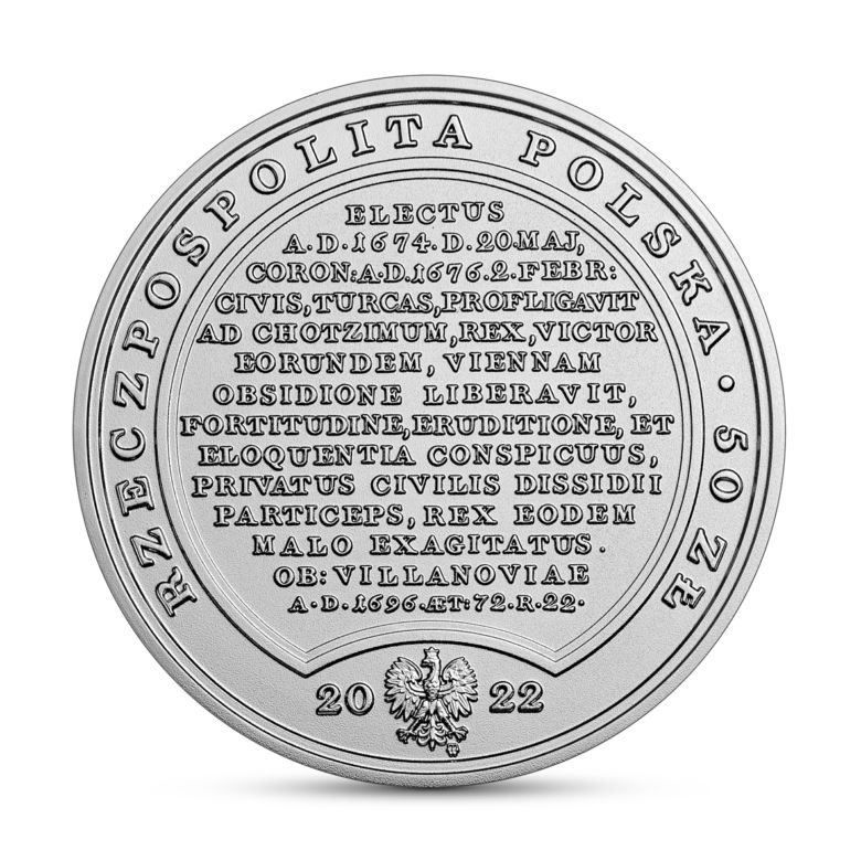Nowa kolekcjonerska moneta: Skarby Stanisława Augusta – Jan III Sobieski